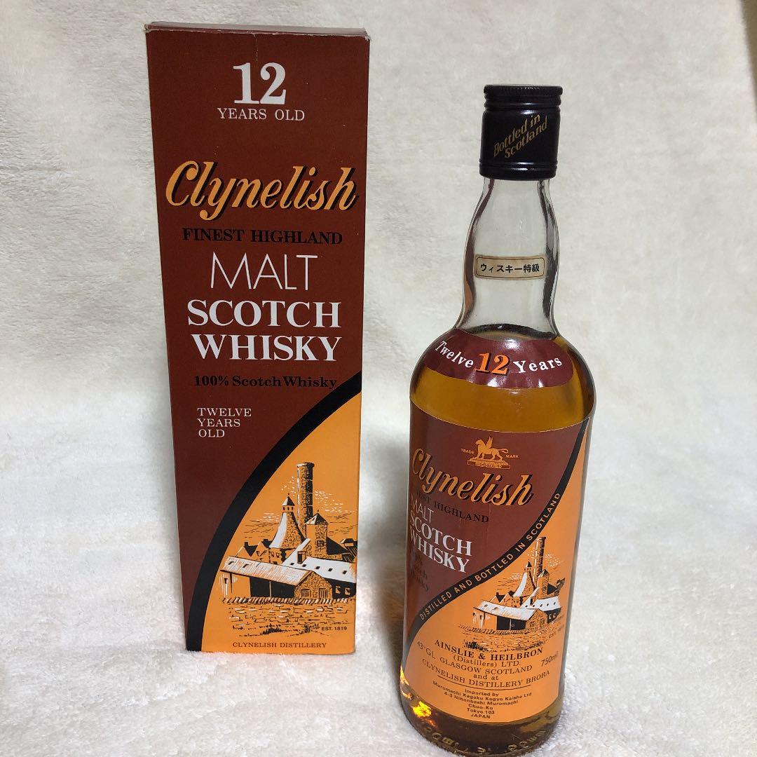 新品未開封クライヌリッシュ 12年 オフィシャル scotch whisky