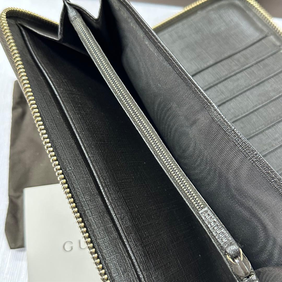 新品同様‼️ グッチ　GUCCI 財布　長財布　GGスプリーム　付属品込み