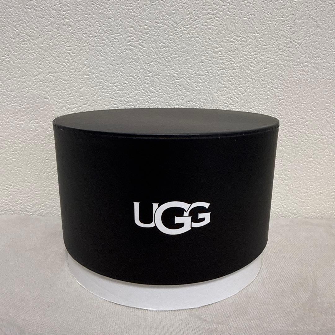 UGG ダークブラウン ファー耳あて・イヤーマフ