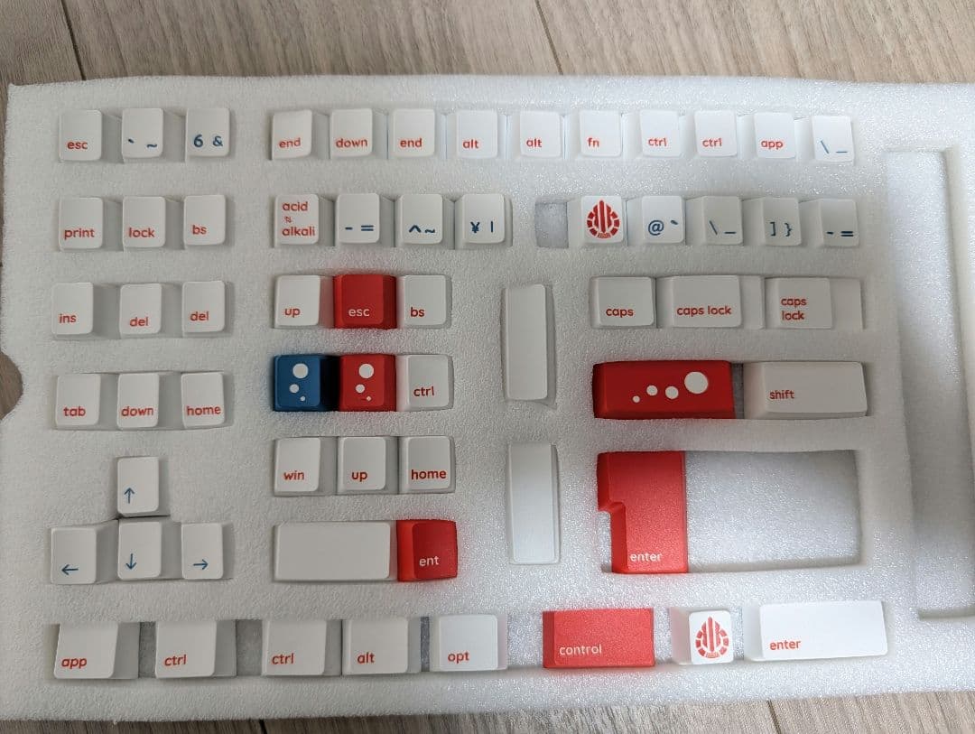 Acid Caps Soap Bubble キーキャップ