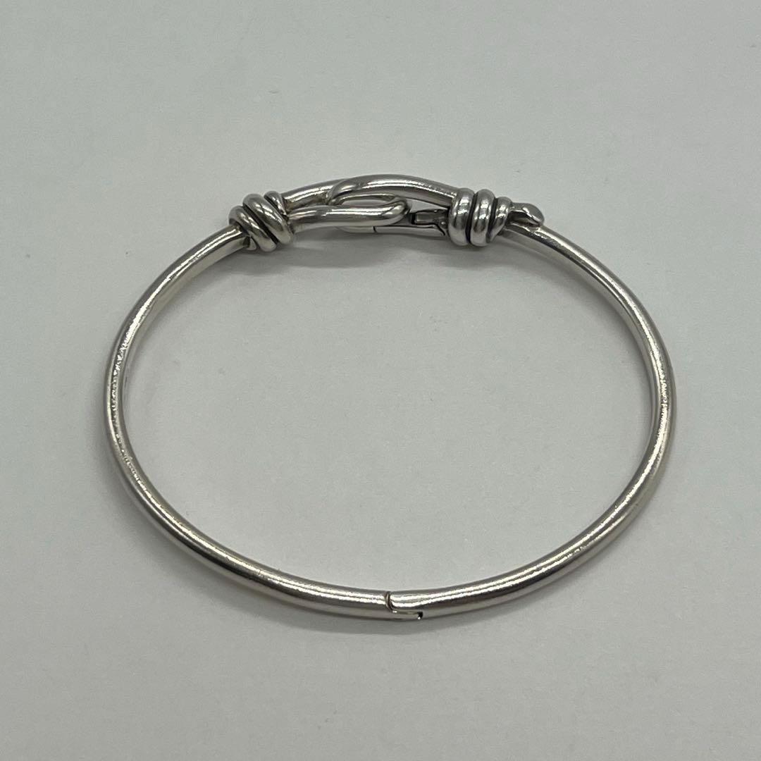 ティファニー TIFFANY パロマピカソ ノット ヒンジ バングル AG925