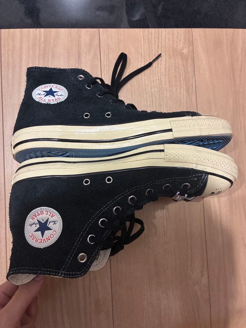 ク*ン様 dairiku✖︎Converseハイカットスニーカー ブラック