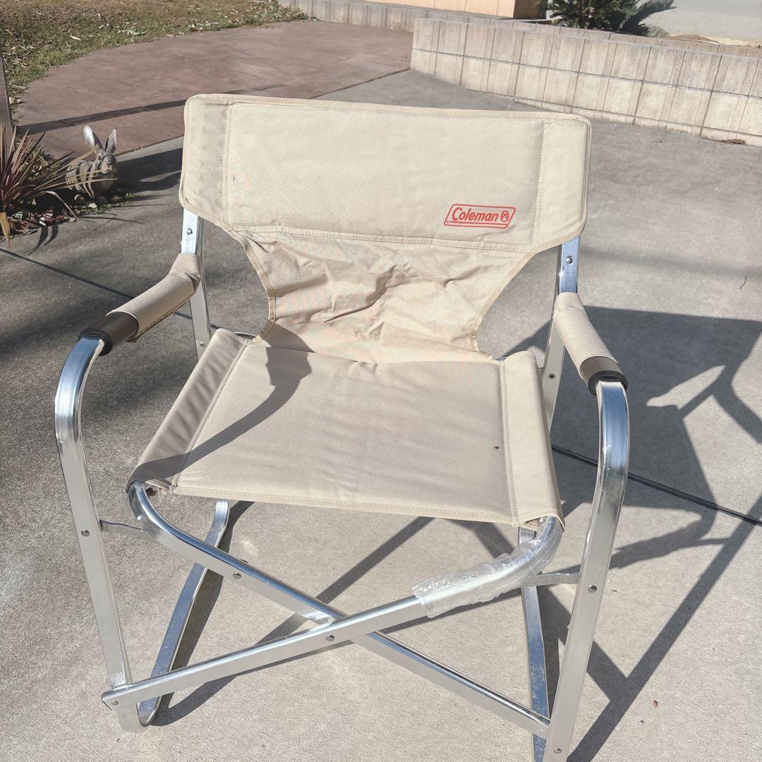 ☆廃盤カラー☆コールマン　デッキチェア　　（キャプテンチェア）２脚セット