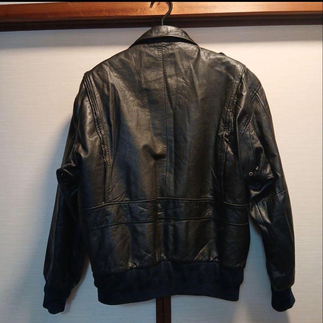 Sub Urbanヴィンテージ本革フライトジャケット牛黒G1A2MA1 M美品