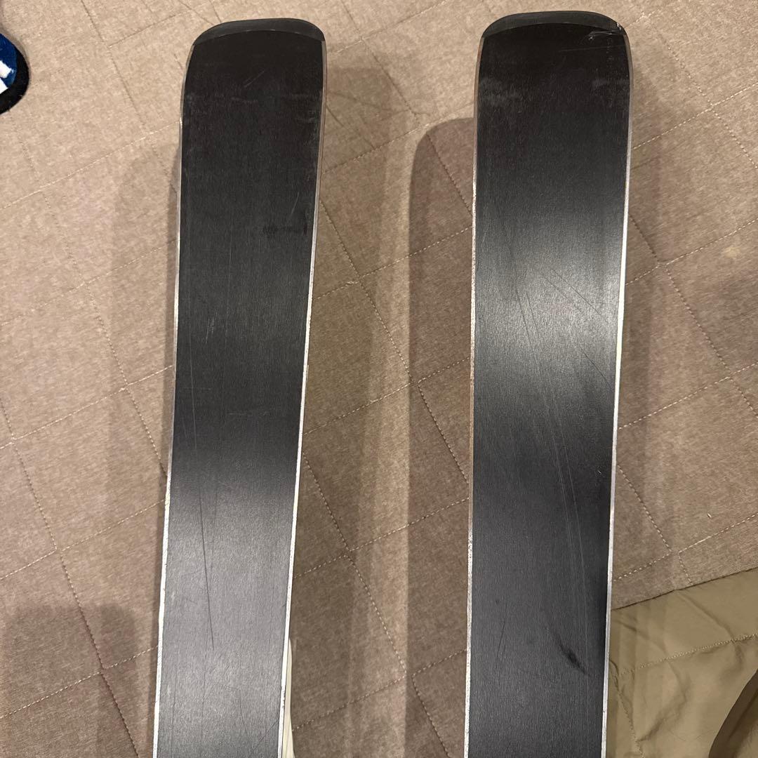 Völkl スキー 青白 ポール付き