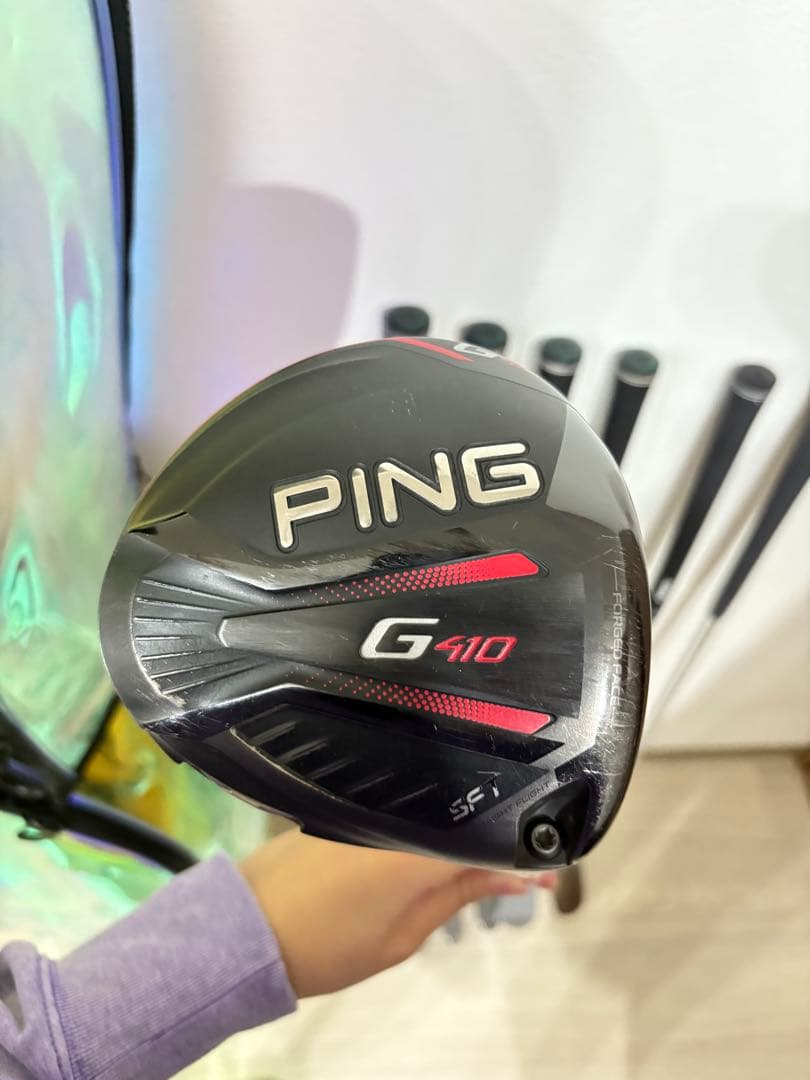 【限定品】HONMA レインボー　キャディバッグ　ping ピン クラブセット