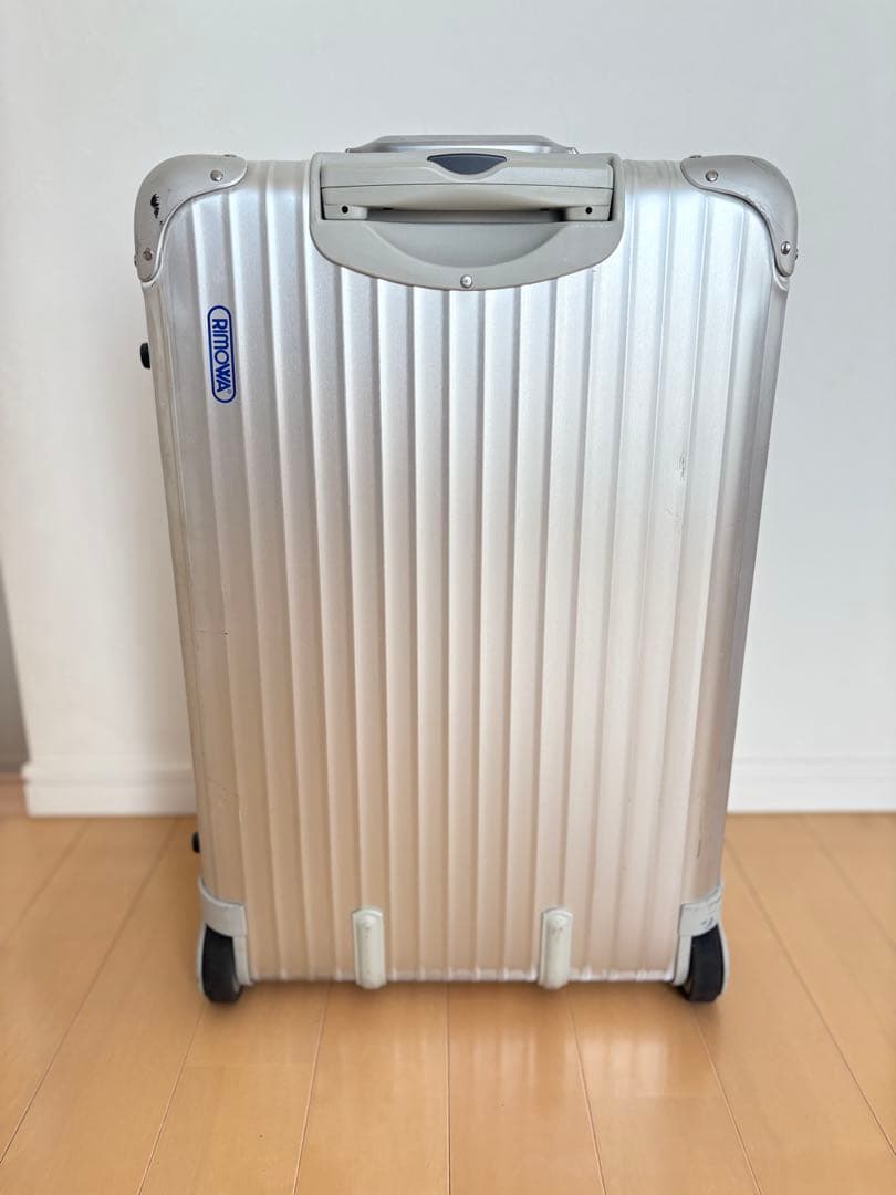 難ありRIMOWA　スーツケース　トパーズ　クラシック　No.6228　シルバー