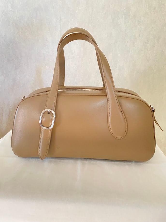 CAFUNE　カフネ Small Asra Boston Bag - Clay
