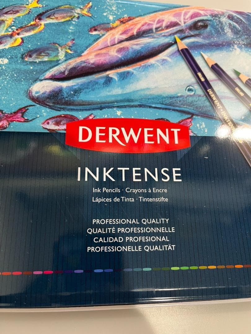 【新品未使用】DERWENT INKTENSE水彩色鉛筆36本セットダーウェント