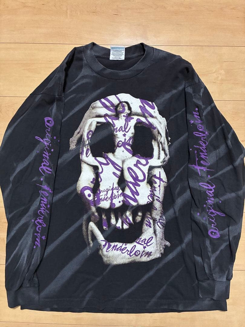 H*i様 テンダーロインダリスカルロングTシャツブラックＬサイズ