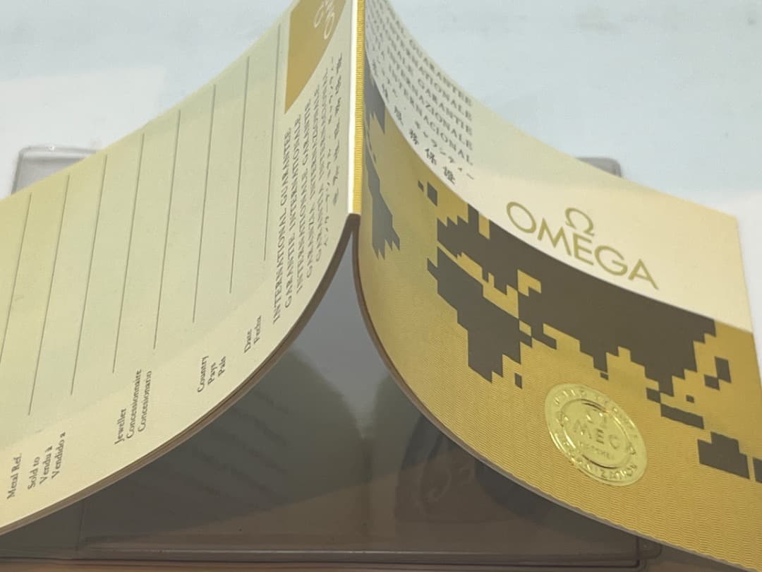 OMEGA オメガ 未記入 国際保証書 ギャランティー 1970