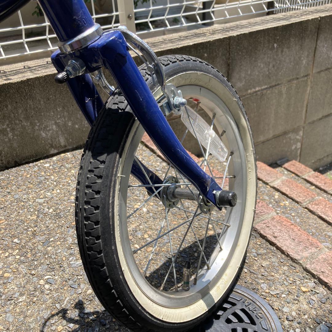 専用　子供用自転車 ネイビー　14インチ　福岡県引き取り限定