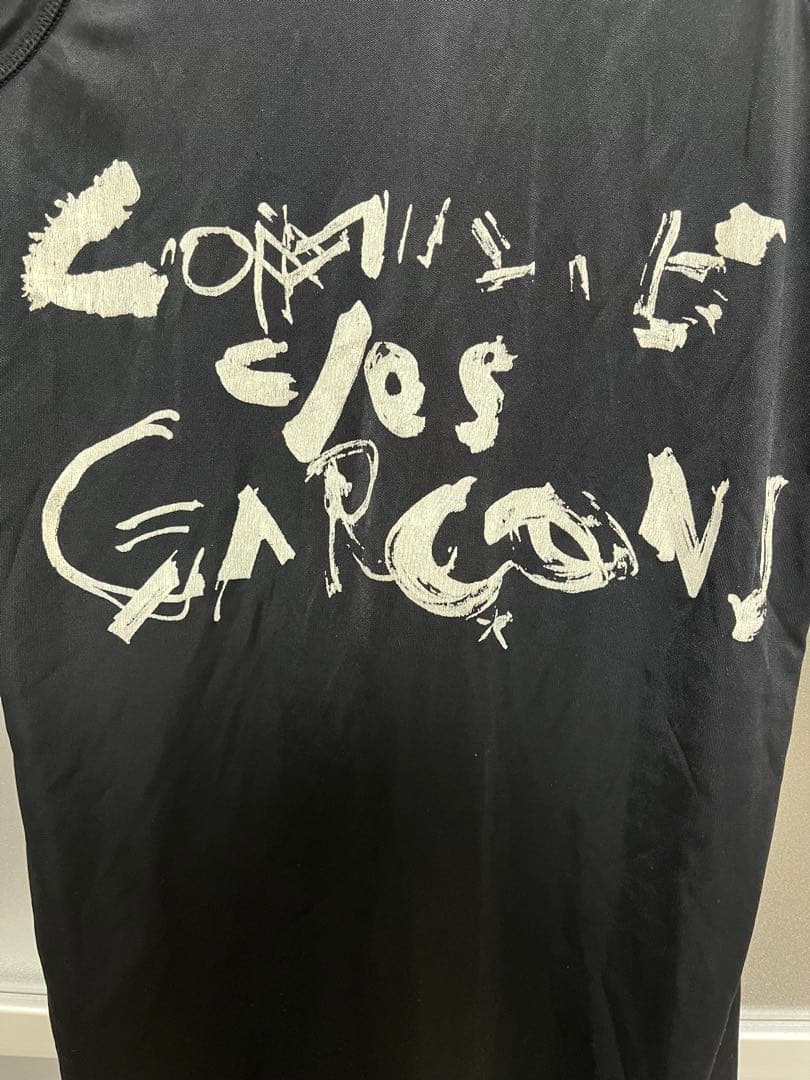 美品　80s COMME des GARCONS プリント　タンクトップ