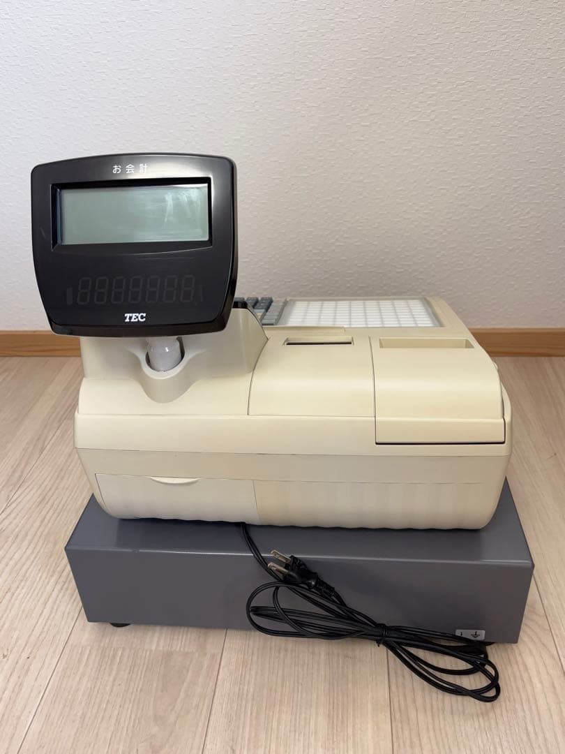 【動作OＫ】TEC 電子レジスター FS-1550 東芝テック -372-