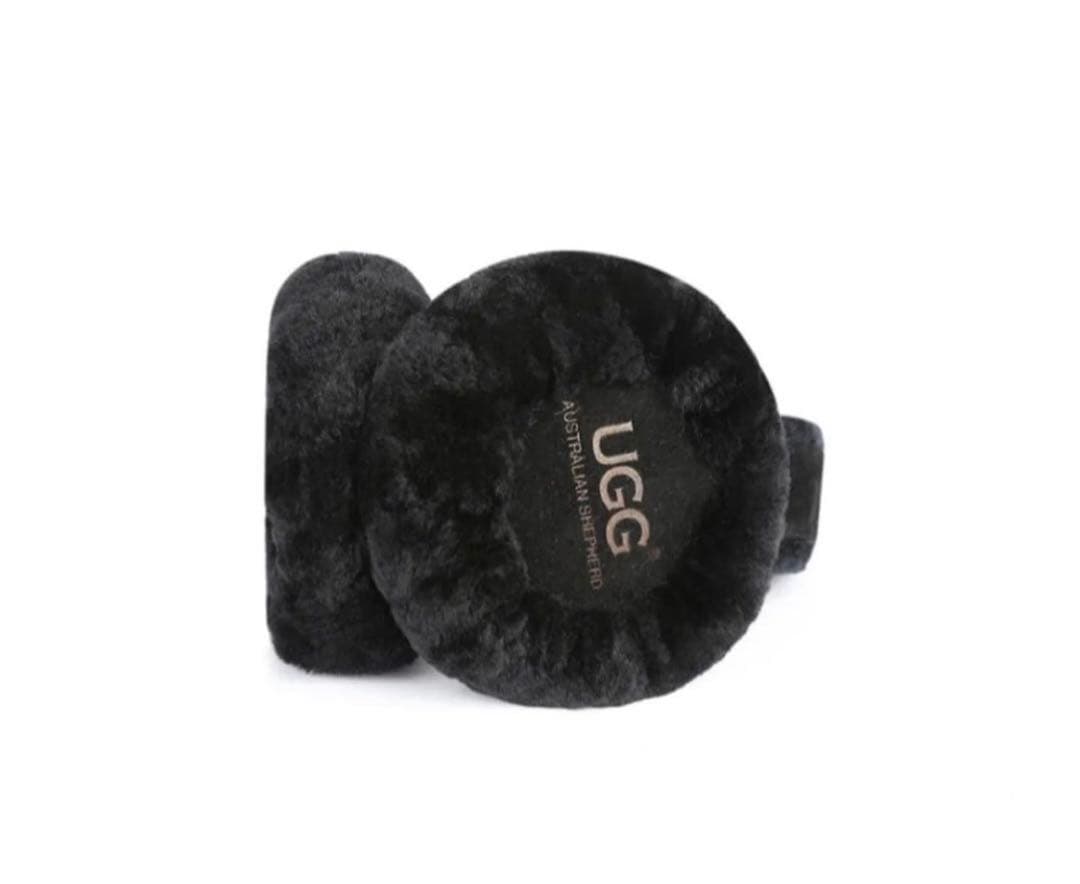 新品　アグ　UGG イヤーマフラー　イヤーマフ　黒　ブラック