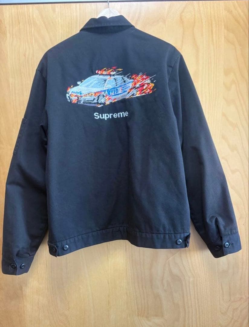 ジャケット・アウター Supreme Cop Car Embroidered Work Jacket