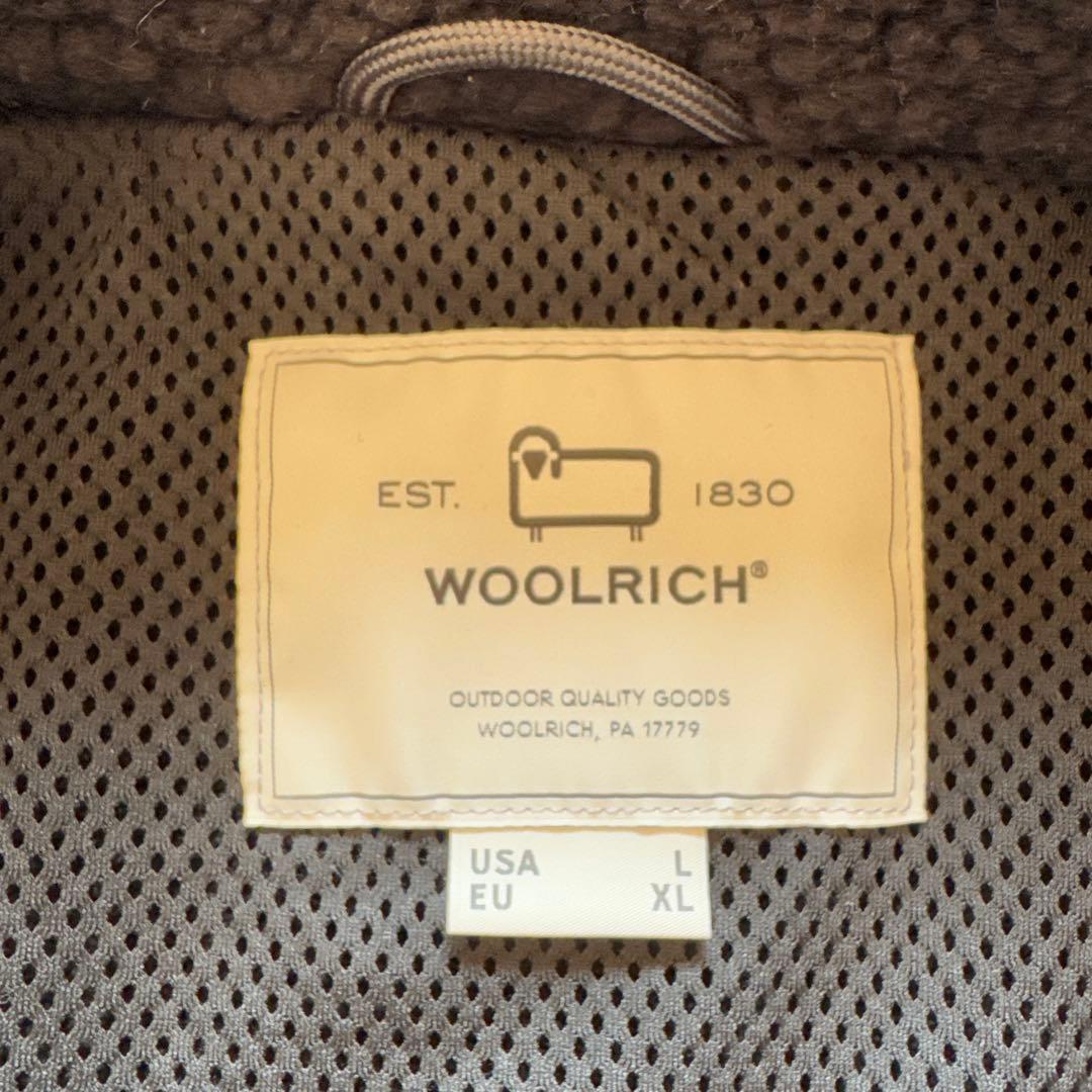 WOOL RICH ダークネイビー フリースジャケットXLサイズ
