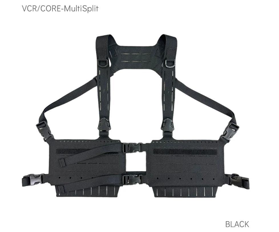 VCR/CORE-MultiSplit ブラック チェストリグ
