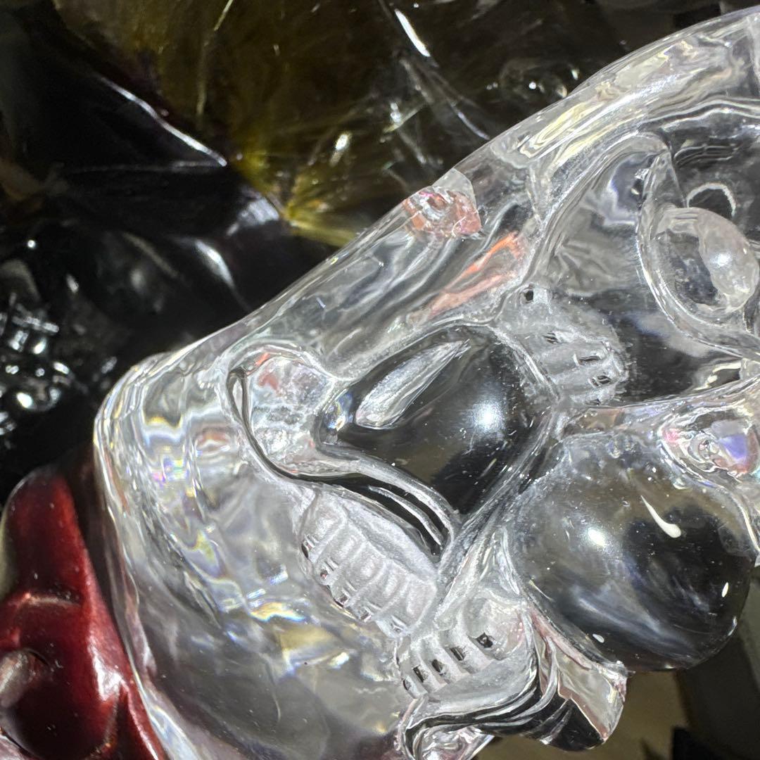 極上品　超透明　天然　七福神　布袋様　水晶