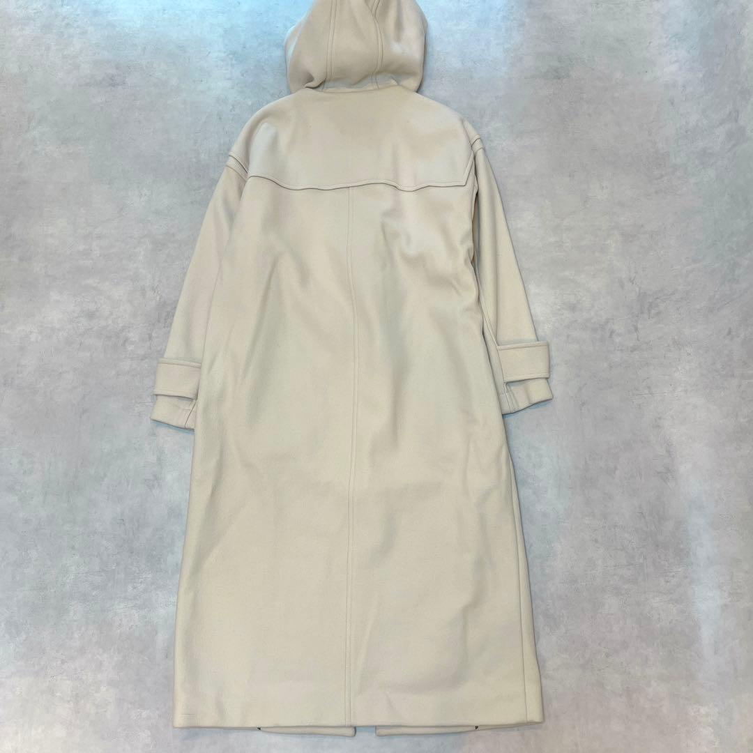 人気◆アンクレイヴ プルーフメルトンダッフルコート ロング丈◇オフホワイト 2