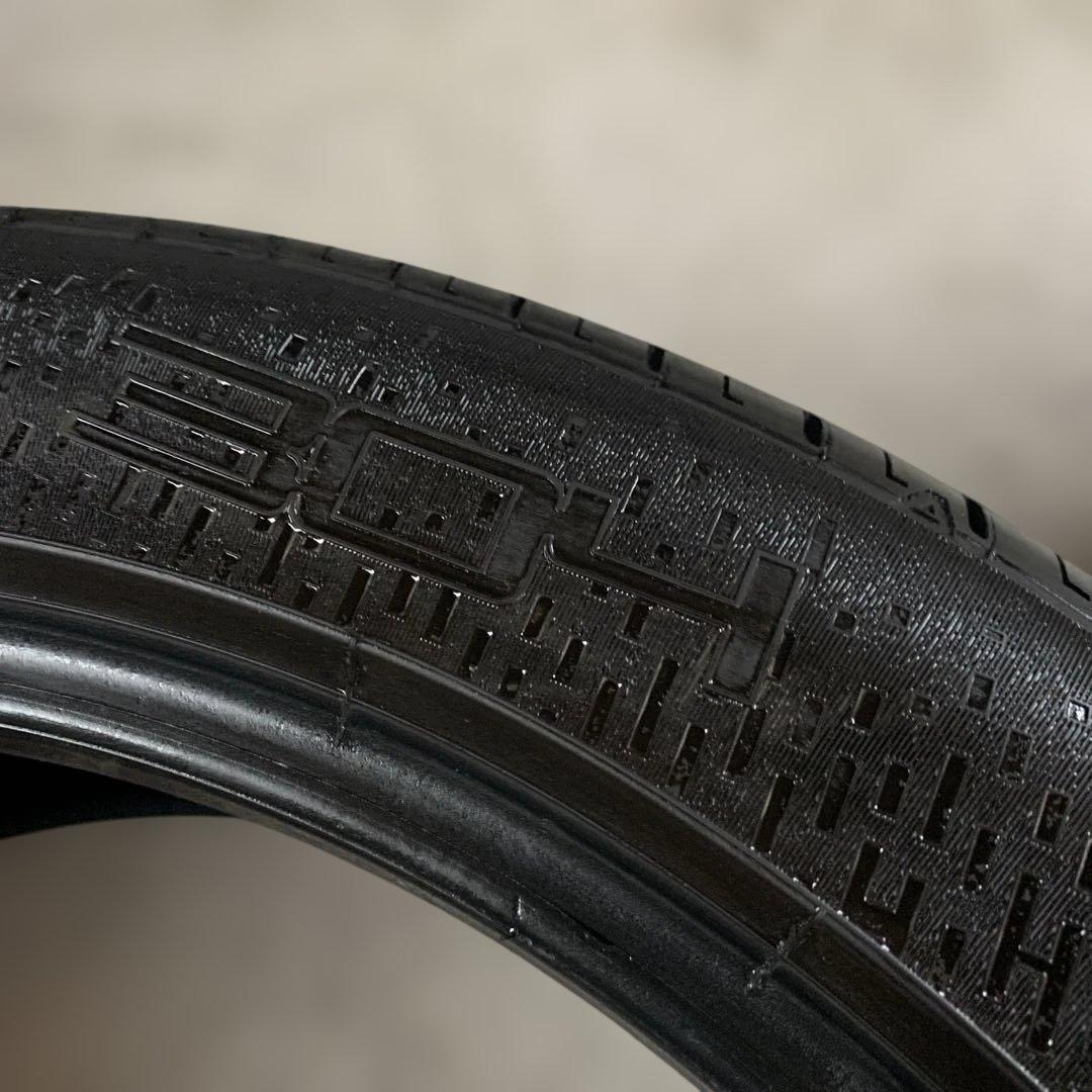 19インチタイヤ2本セット　ダンロップ　VEURO 245/45R19 中古品