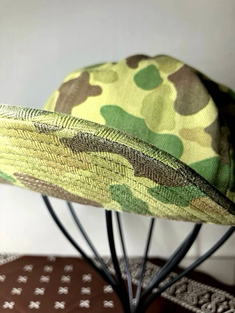 THE REAL McCOY'S フロッグスキン　CAP 迷彩キャップ　美品