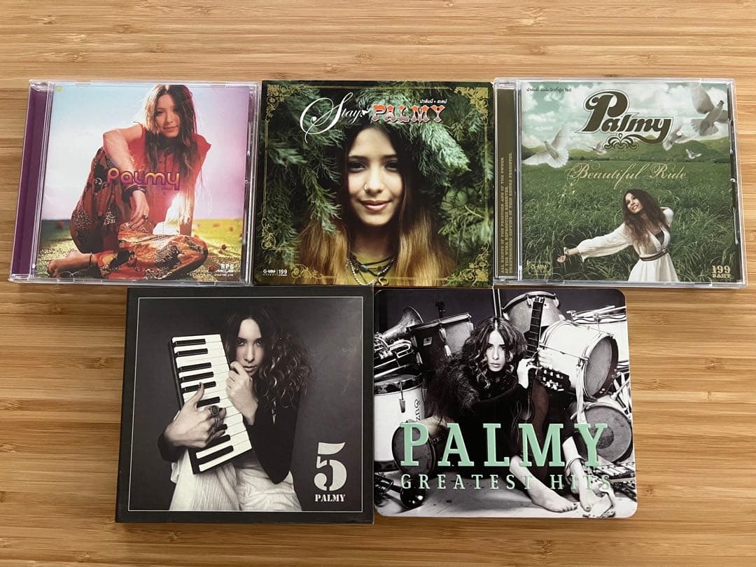 Palmy CD 5枚と「愛しのゴースト」Blu-ray