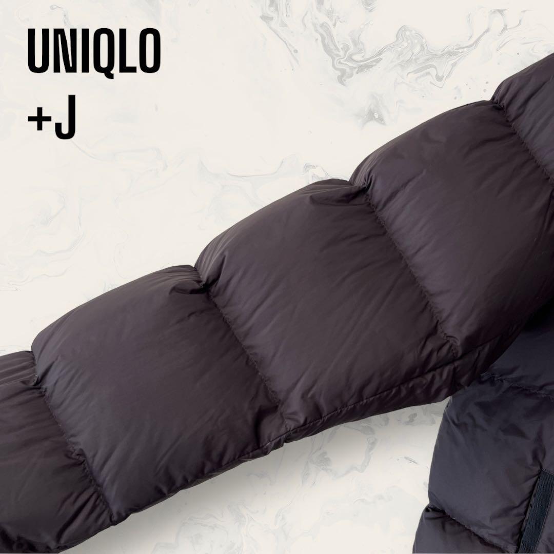 【ほぼ未使用】UNIQLO +J ライトダウン ボリューム パーカ