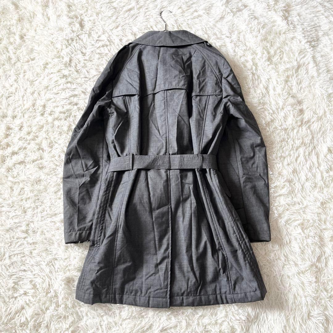 ARMANI アルマーニ メンズ トレンチコート ビジネス グレー