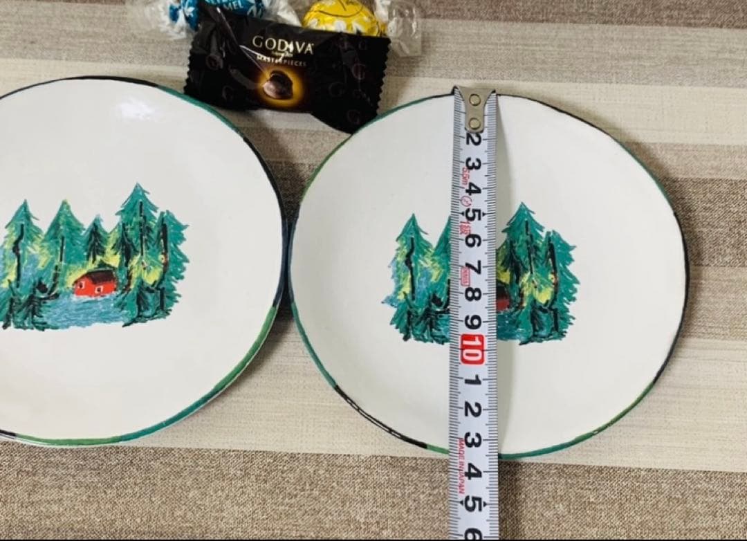 アスティエ　プレート2枚セット