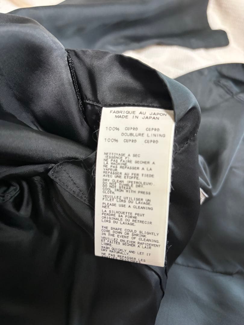 2016aw yohjiyamamoto pour homme スタッフコート