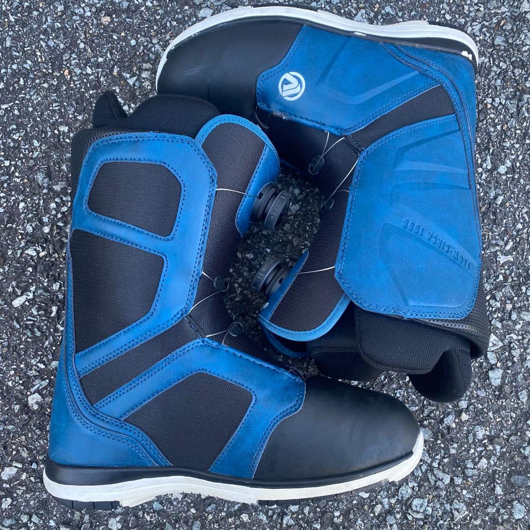 【美品】FLOW AERO COILER スノーボードブーツ　26cm ブルー