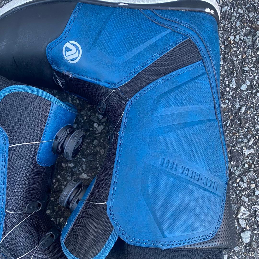 【美品】FLOW AERO COILER スノーボードブーツ　26cm ブルー