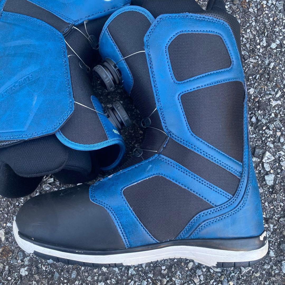 【美品】FLOW AERO COILER スノーボードブーツ　26cm ブルー