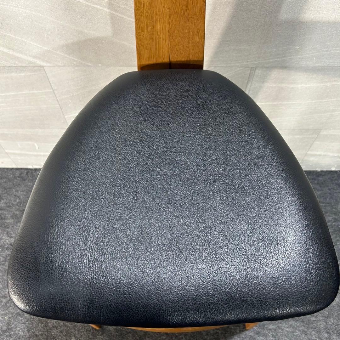 白川家具 カウンターチェア ハイタイプ 無垢材 S-076 おしゃれ d3060