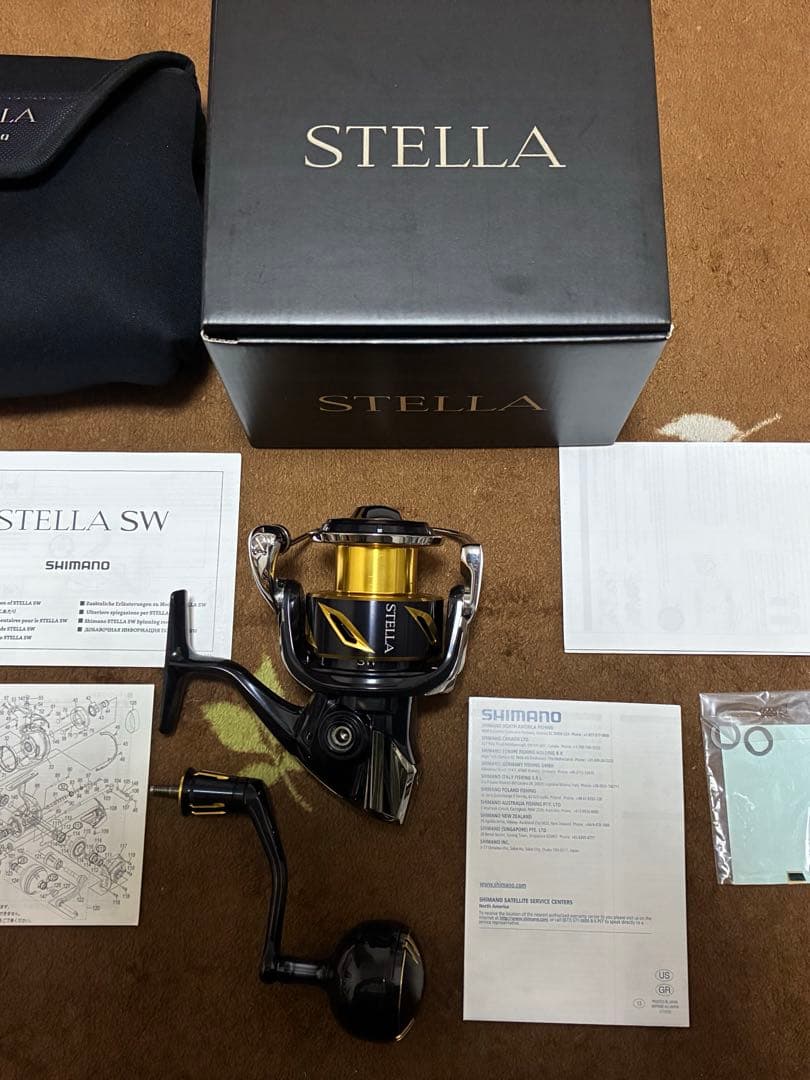 20 SHIMANO STELLA SW6000HG スピニングリール