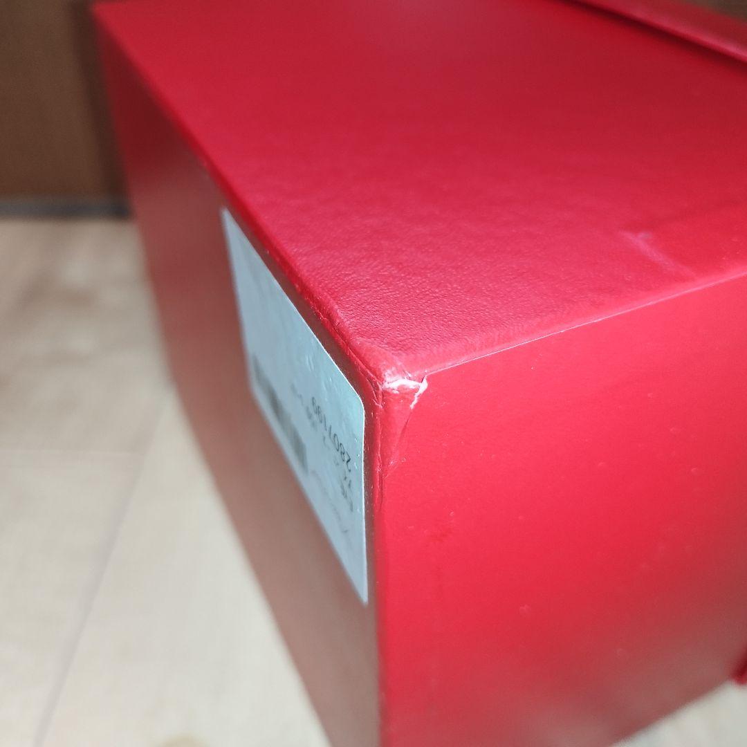 【美品】花瓶　Baccarat アイ ベース レッド S