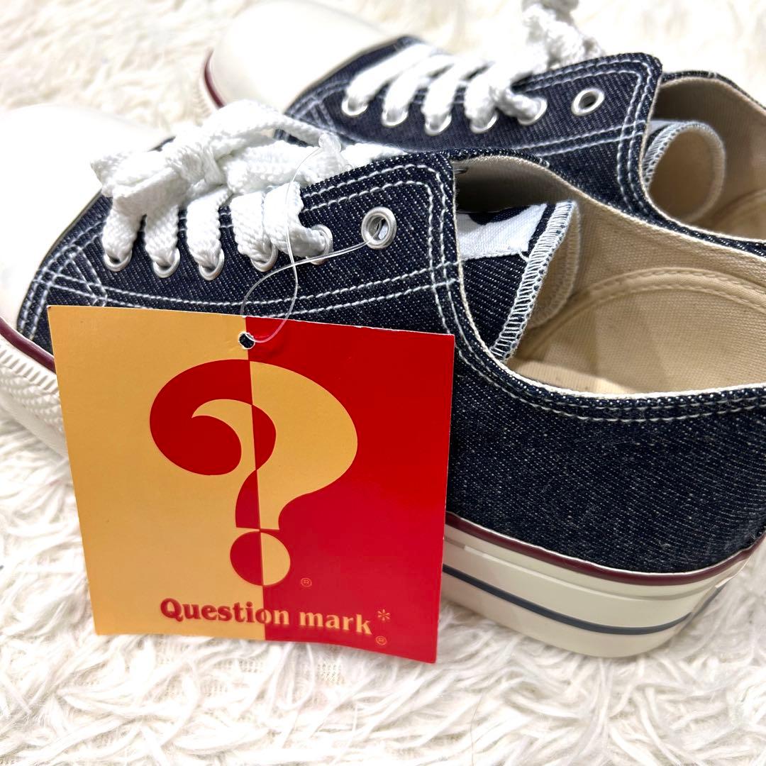 タグ付✨Question mark 厚底スニーカー 90's レア デニム 平成