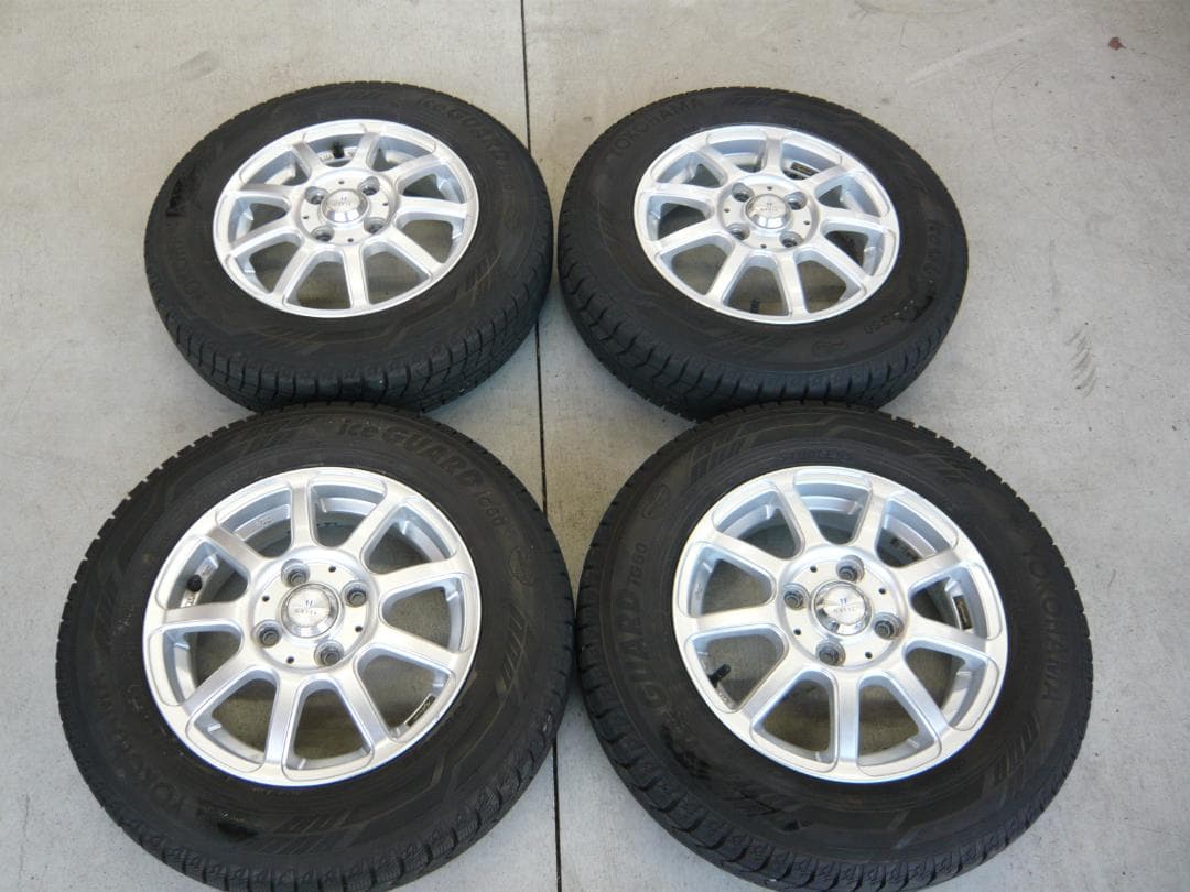 送料込☆中古ヨコハマアイスガードIG60☆145/80R13☆スタッドレスセット