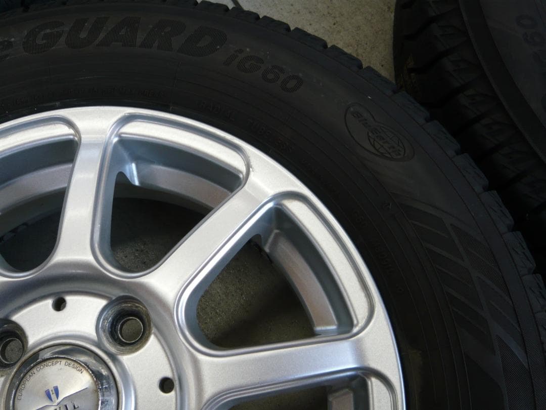 送料込☆中古ヨコハマアイスガードIG60☆145/80R13☆スタッドレスセット