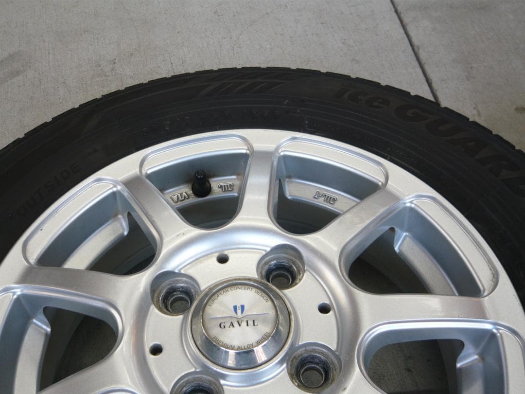 送料込☆中古ヨコハマアイスガードIG60☆145/80R13☆スタッドレスセット