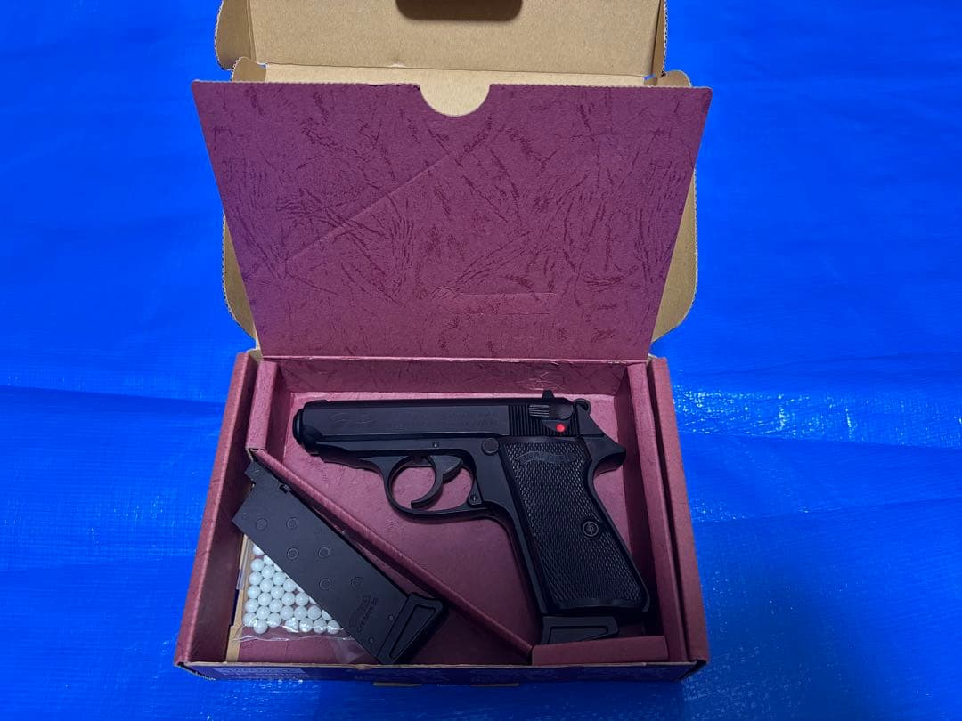 【マルゼン】ワルサーPPK/S GBB＋スペアマガジン1本