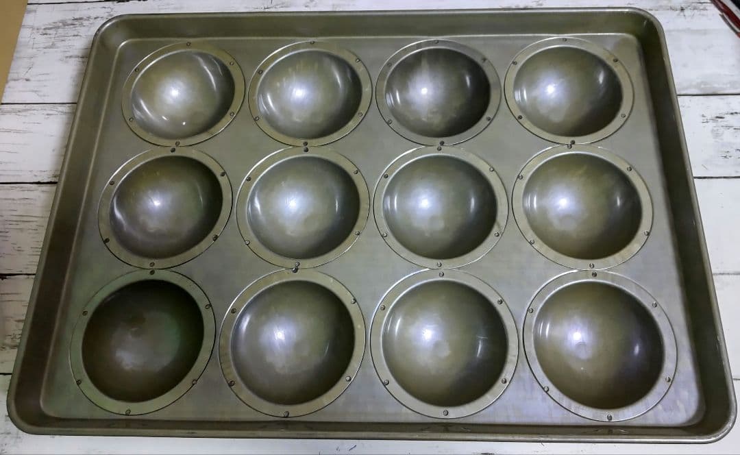 シリコン加工 カステラドーナツ型天板 (12ヶ取) ×5枚