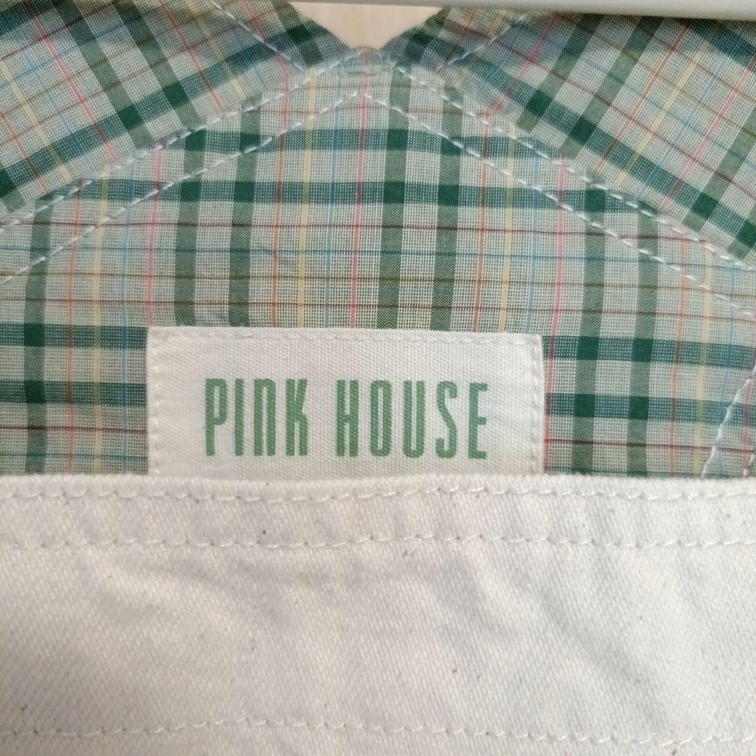 PINK HOUSE ウサギ刺繍オーバーオール
