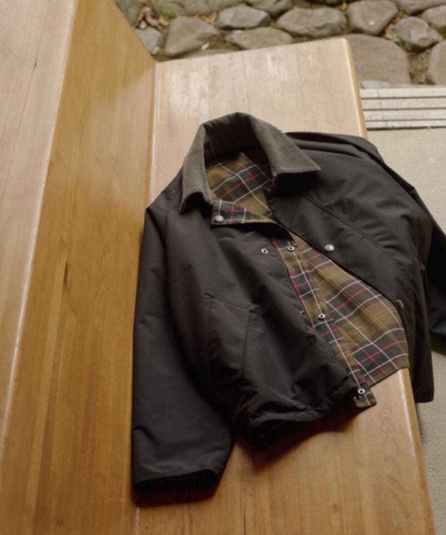 Barbour バブアー アダムエロペ別注リバーシブルブルゾン トランスポート