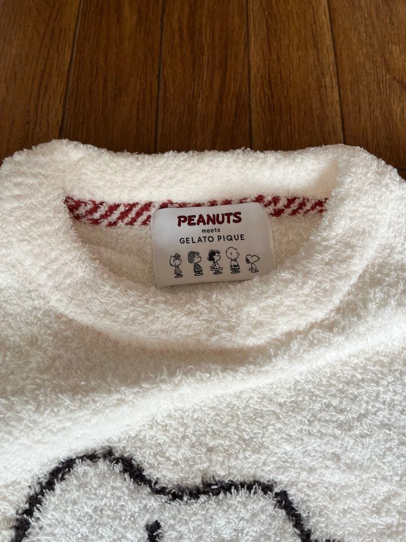 ジェラートピケ×PEANUTS ジャガードプルオーバー ジャガードロングパンツ