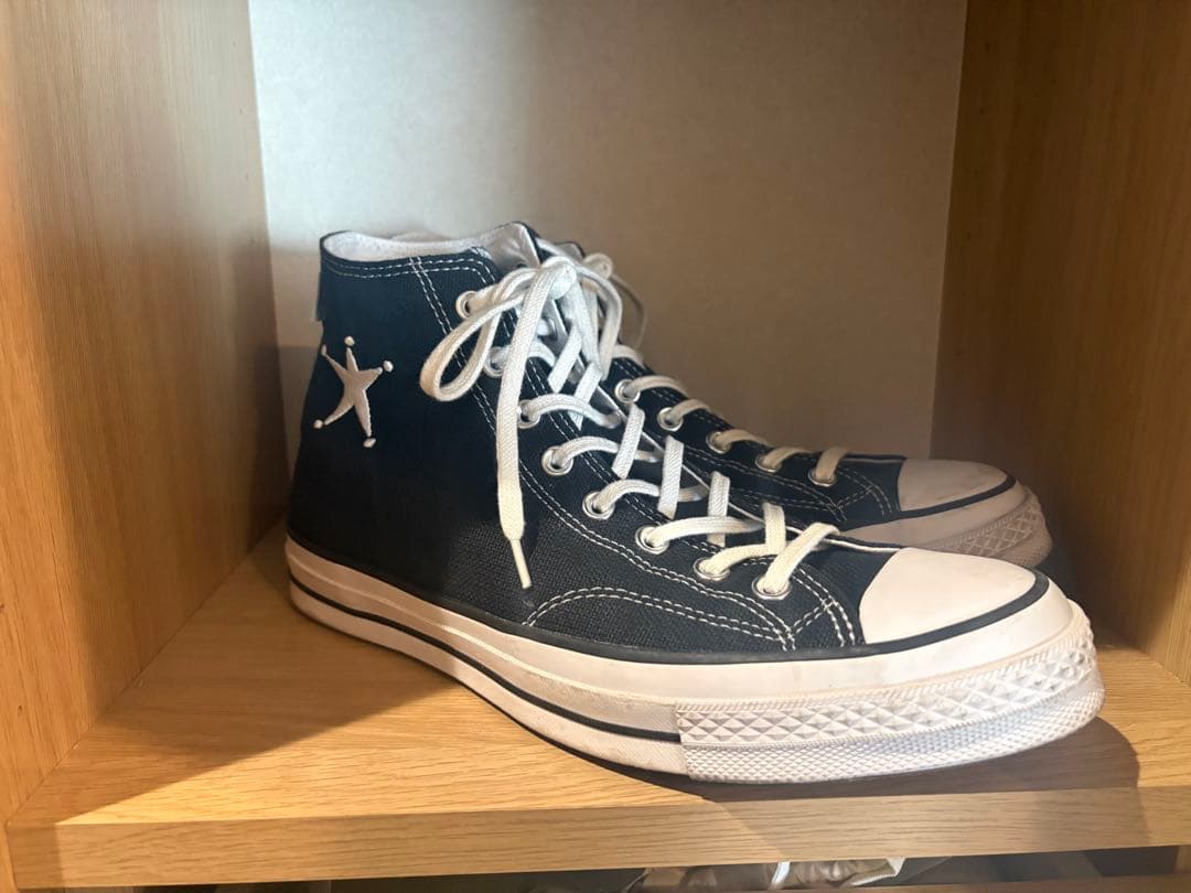 靴 stussy converse