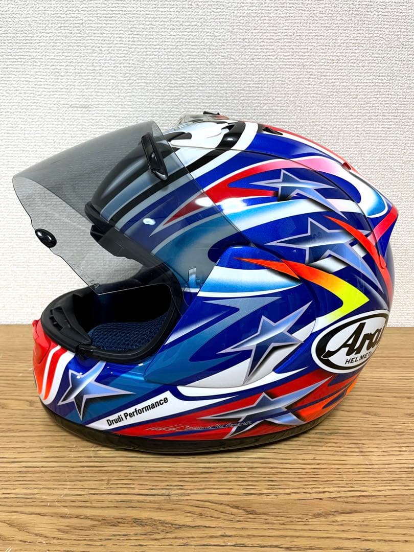 美品 Arai アライ RX-7RIV フルフェイスヘルメット 57-58cm