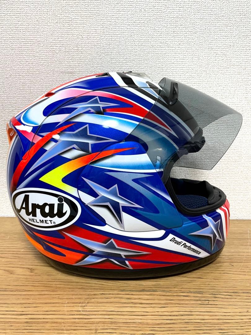 美品 Arai アライ RX-7RIV フルフェイスヘルメット 57-58cm
