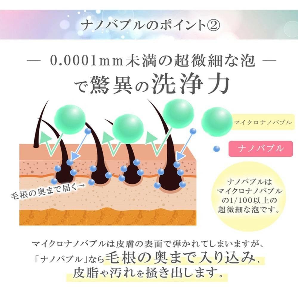 【緊急値下げ】ナノバブルが 1億9000万個以上発生 ナノバブルシャワーヘッド